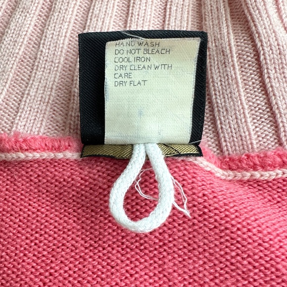 PAUL & SHARK pink 100% wool turtleneck - Picture 11 of 11